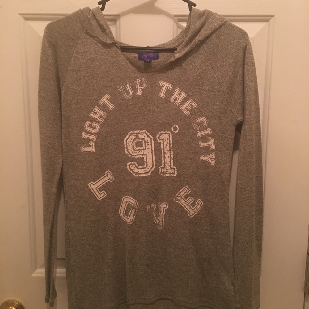 Shirt with hood